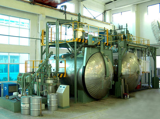 Máquina automática da planta da carcaça de pressão do vácuo da resina de cola Epoxy do CNC para 10KV - 35KV secam bobinas do transformador