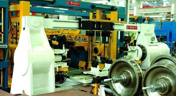Equipamento hidráulico automático horizontal da imprensa da roda para o automóvel