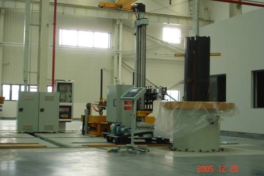 Máquina de enrolamento automática do CNC, máquina vertical do NC Wingding do Reactance
