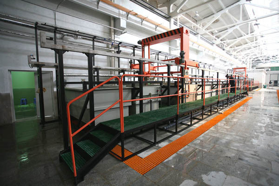 A quente galvanize as peças de metal contínuas do equipamento do tratamento de superfície